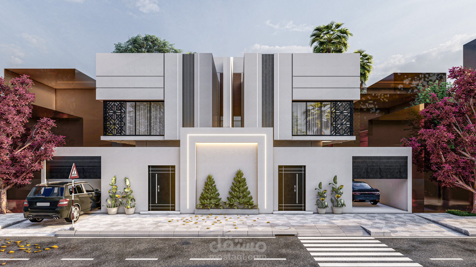 تصميم واجهات مودرن