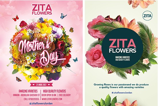 Zita Flowers Poster