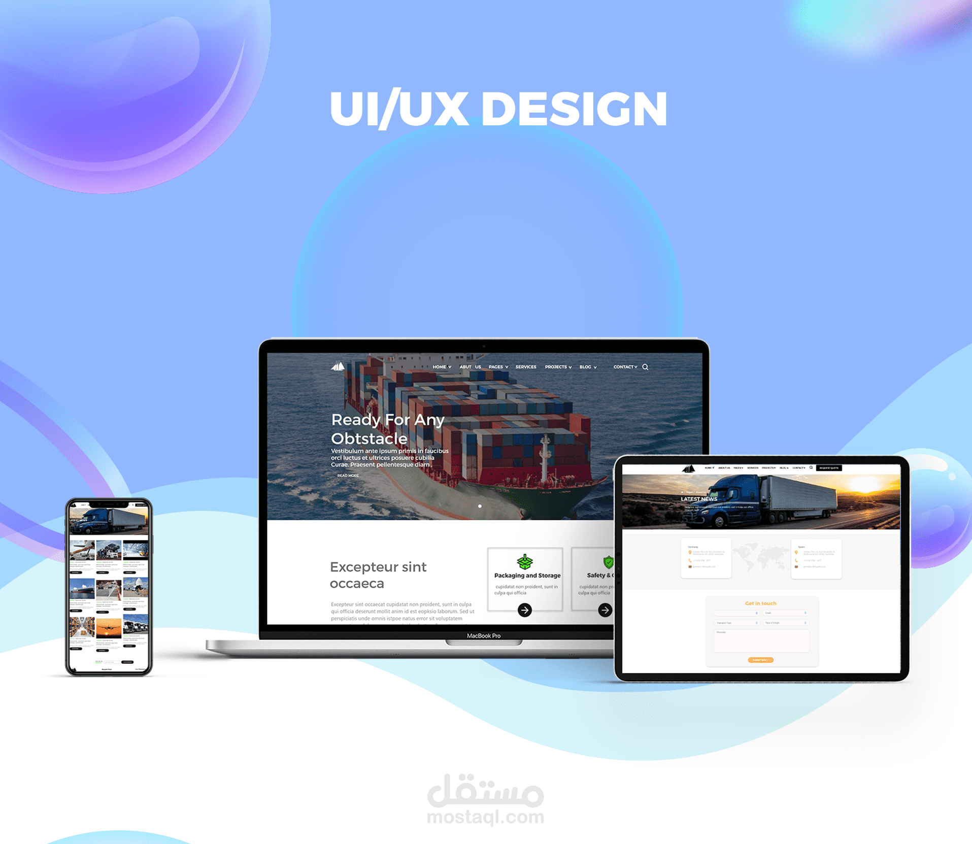 تصميم واجهة المستخدم Uiux مستقل