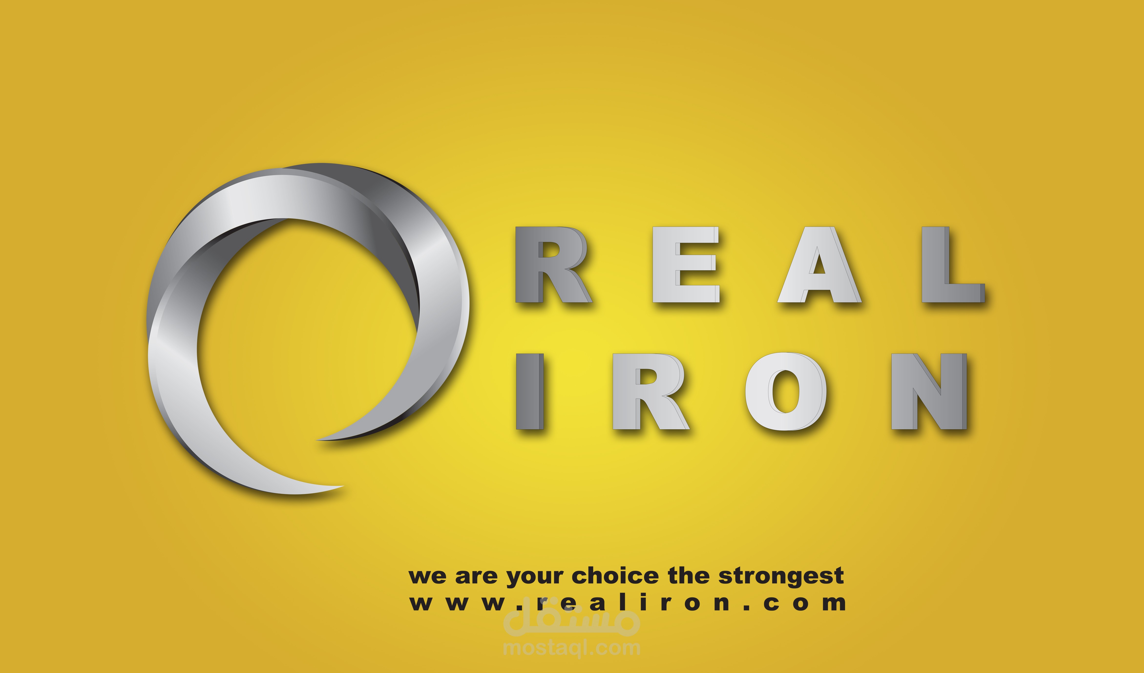 Real iron logo مستقل