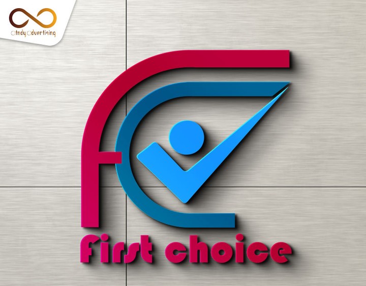 FIRST CHOICE لوجو خاص بشركة خدمات عامة