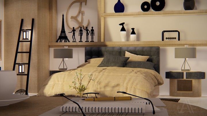 bed room modern design