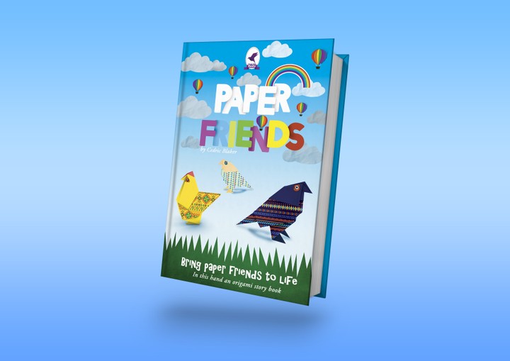 paper friends book cover design