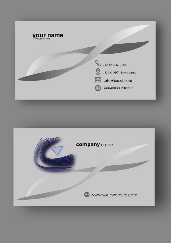 company business card