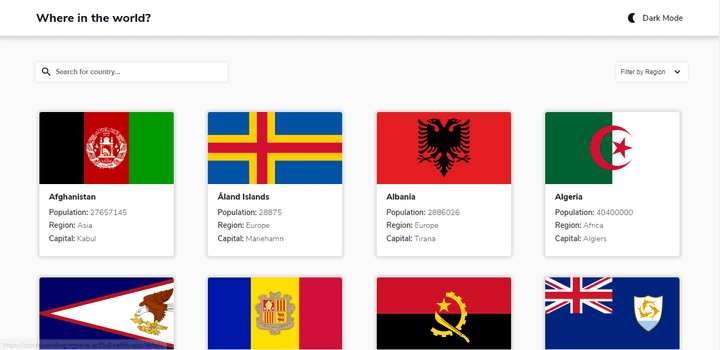 Rest Countries API