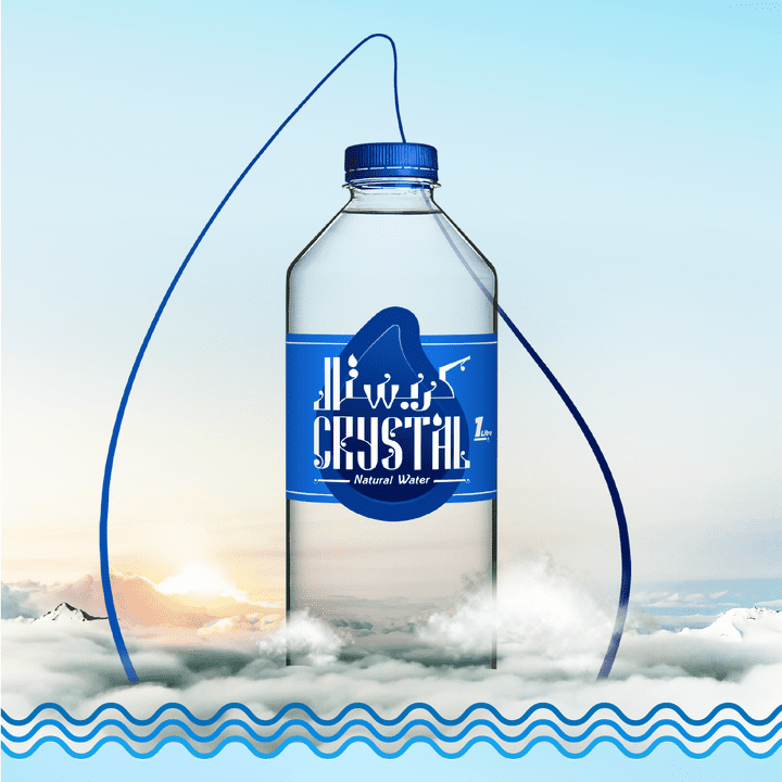 Crystal - Natural Water - Brand Identity design