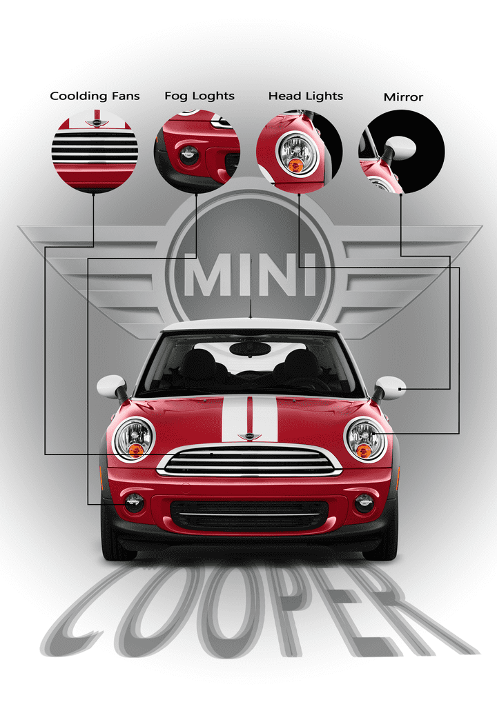 اعلان لـ Mini Cooper