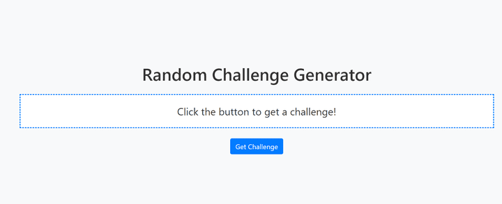 random challenge