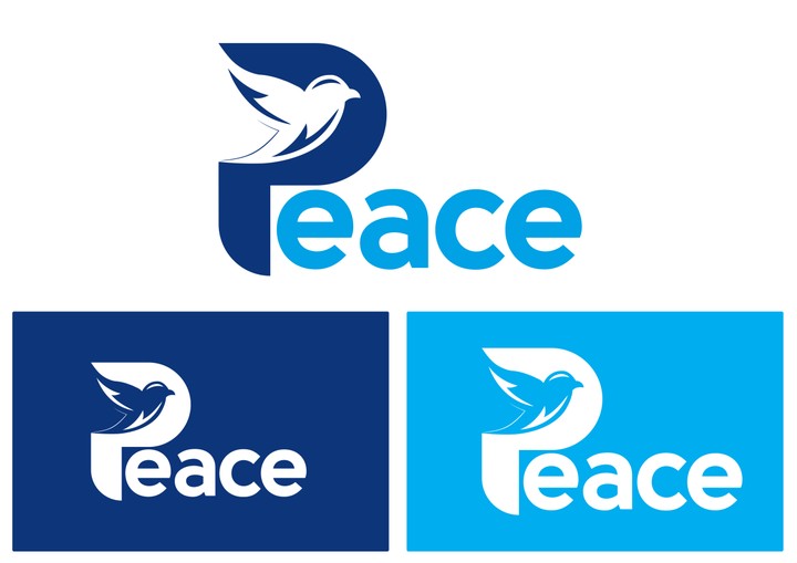 Peace logo design