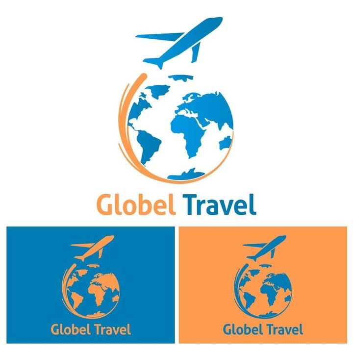 تصميم شعار Global travel