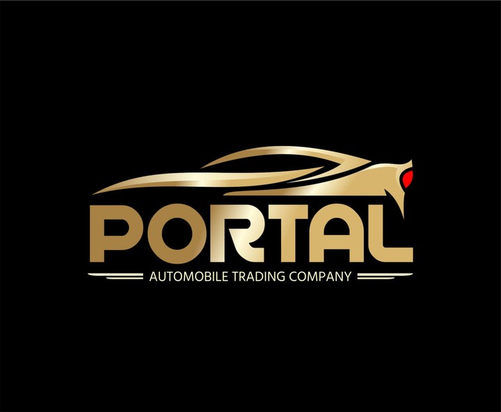 تصميم شعار شركة بورتال للسيارات