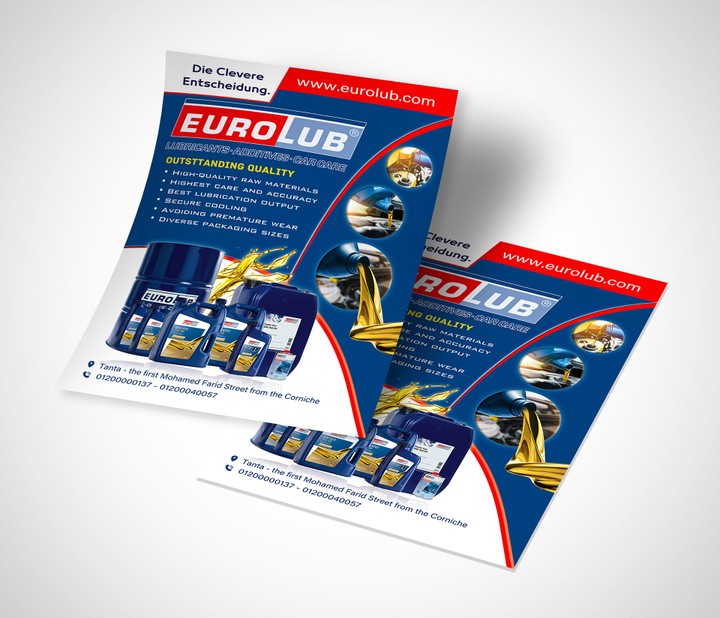 Eurolub Oils Flyer (Germany)