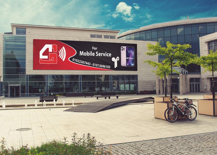 4G For Mobile Service Banner 2