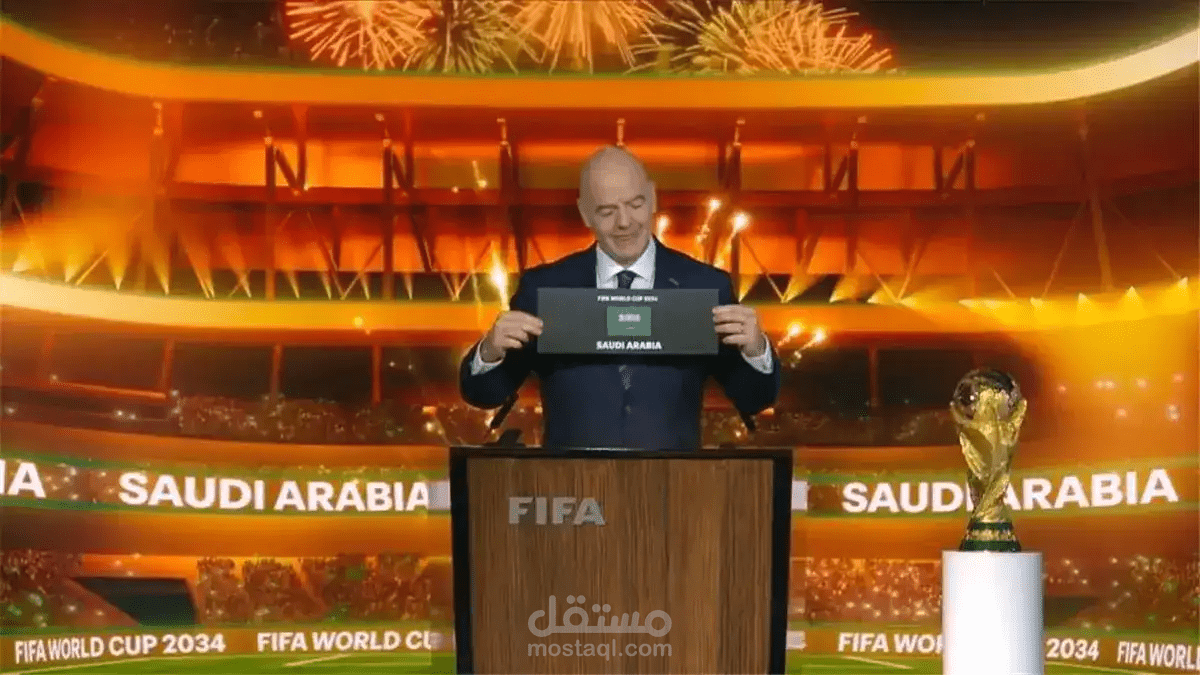 مقال تحليلي: "كأس العالم 2034 في السعودية – المدن والملاعب المستضيفة"