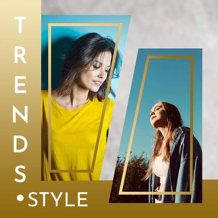 تصميم لمحل ملابس TRENDS STYLE