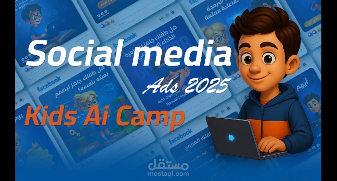Social media Design – AI Kids Camp