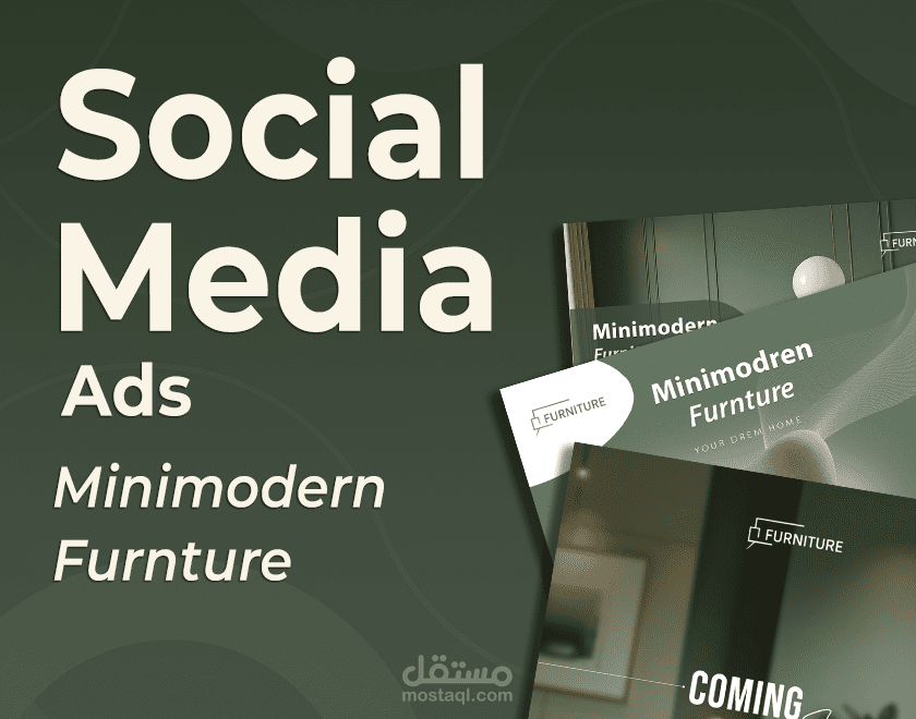 Minimalist Furniture – Social Media Campaign