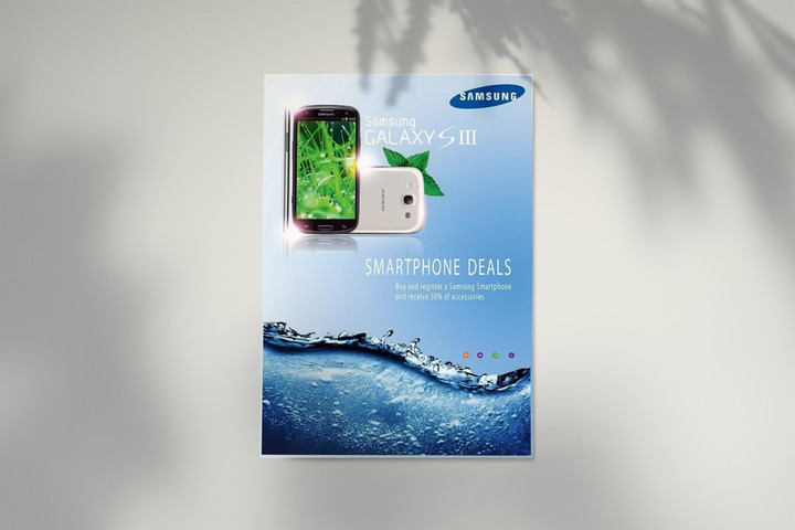 Samsung Mobile S3 Poster