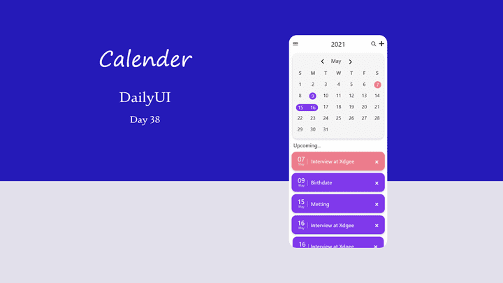 Calendar