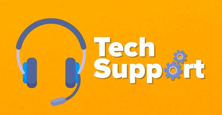 Tech Support الدعم الفني وتكنولوجيا المعلومات