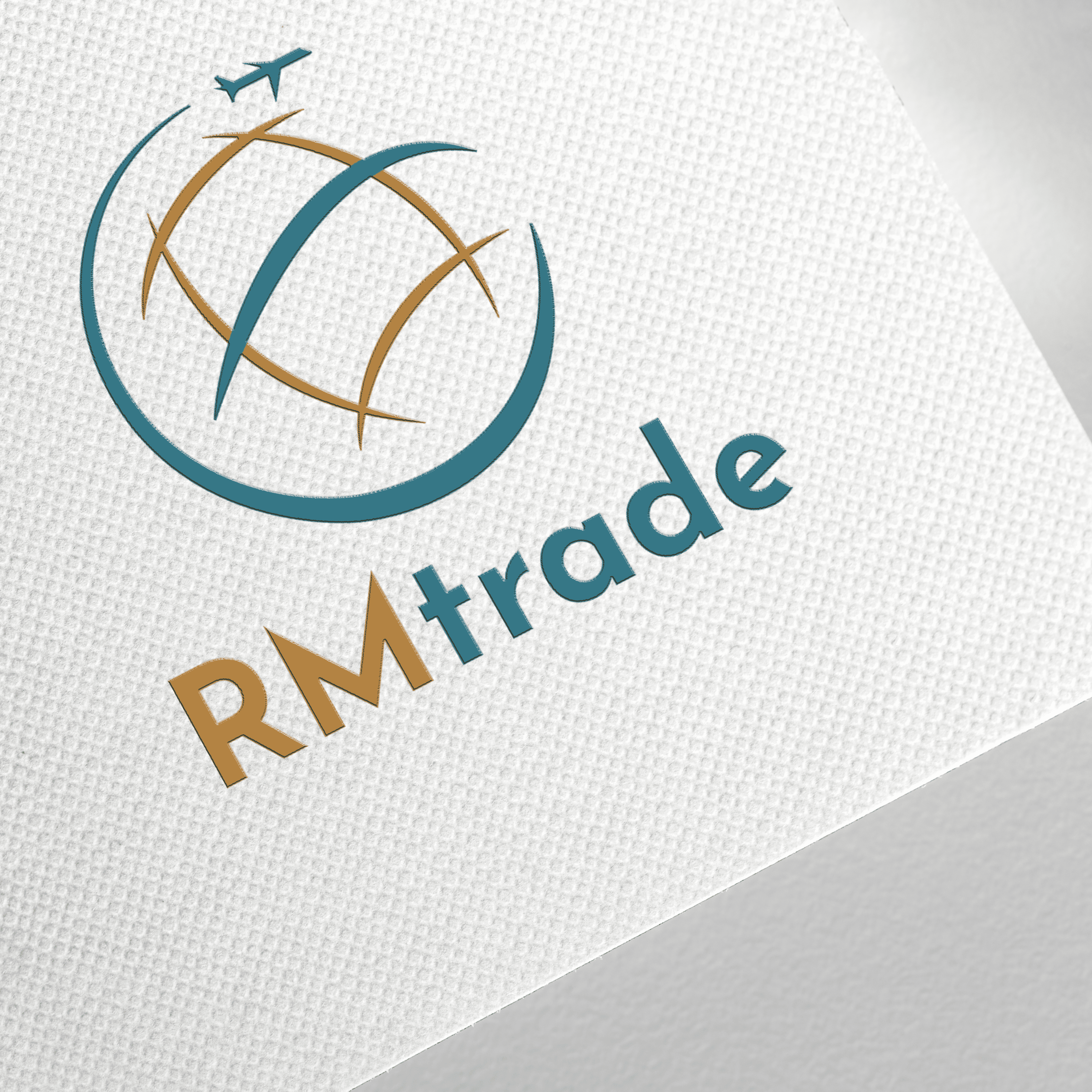 شعار شركة استيراد وتصدير "RMTrade"