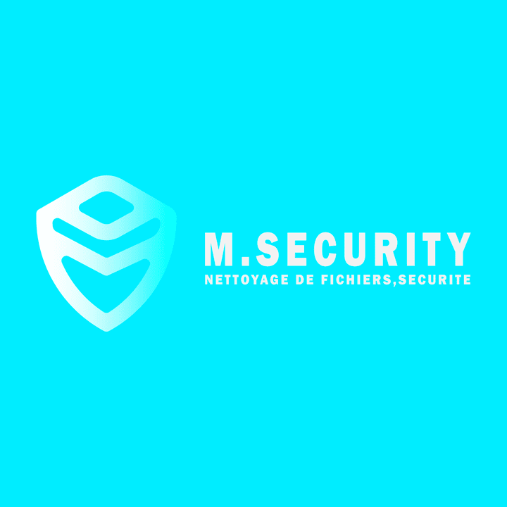 تصميم شعار  M SECURITY