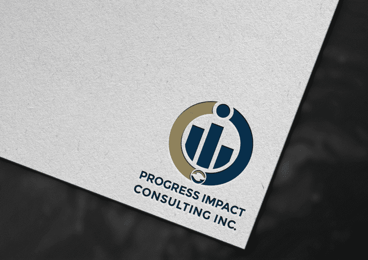 تصميم شعار لشركة  Progress Impact Consulting Inc