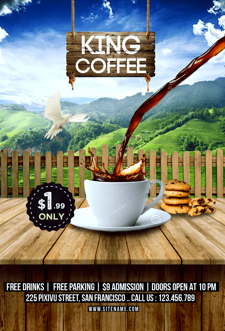 Coffe Flyer Design