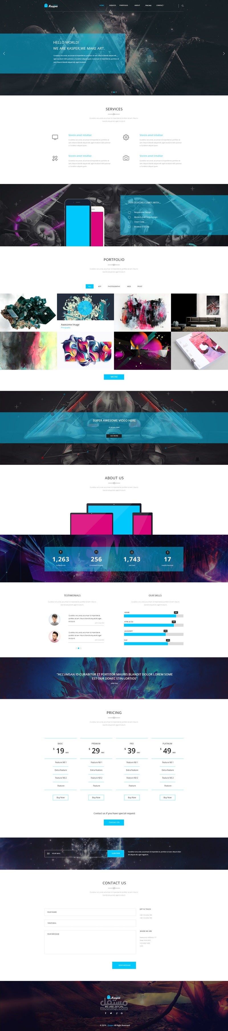 تصميم kasper project