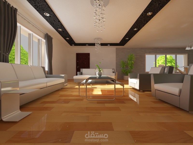 3d interior design | مستقل
