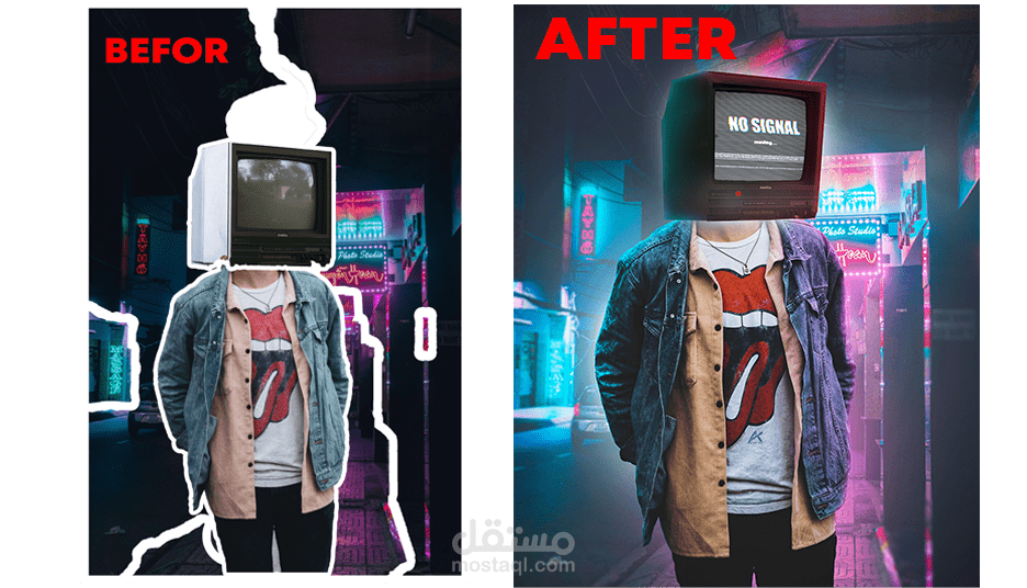 خدمات تعديل صور بصفة إحترافية على photoshop