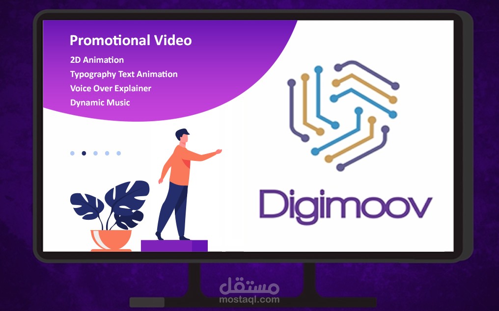 Digimoov- promotional video animation