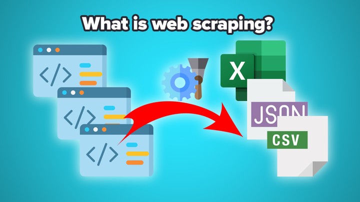 عمل web scraping أو سحب البيانات