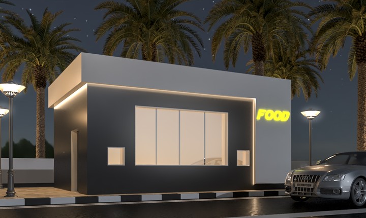 تصميم drive-thru  في المملكة العربية السعودية