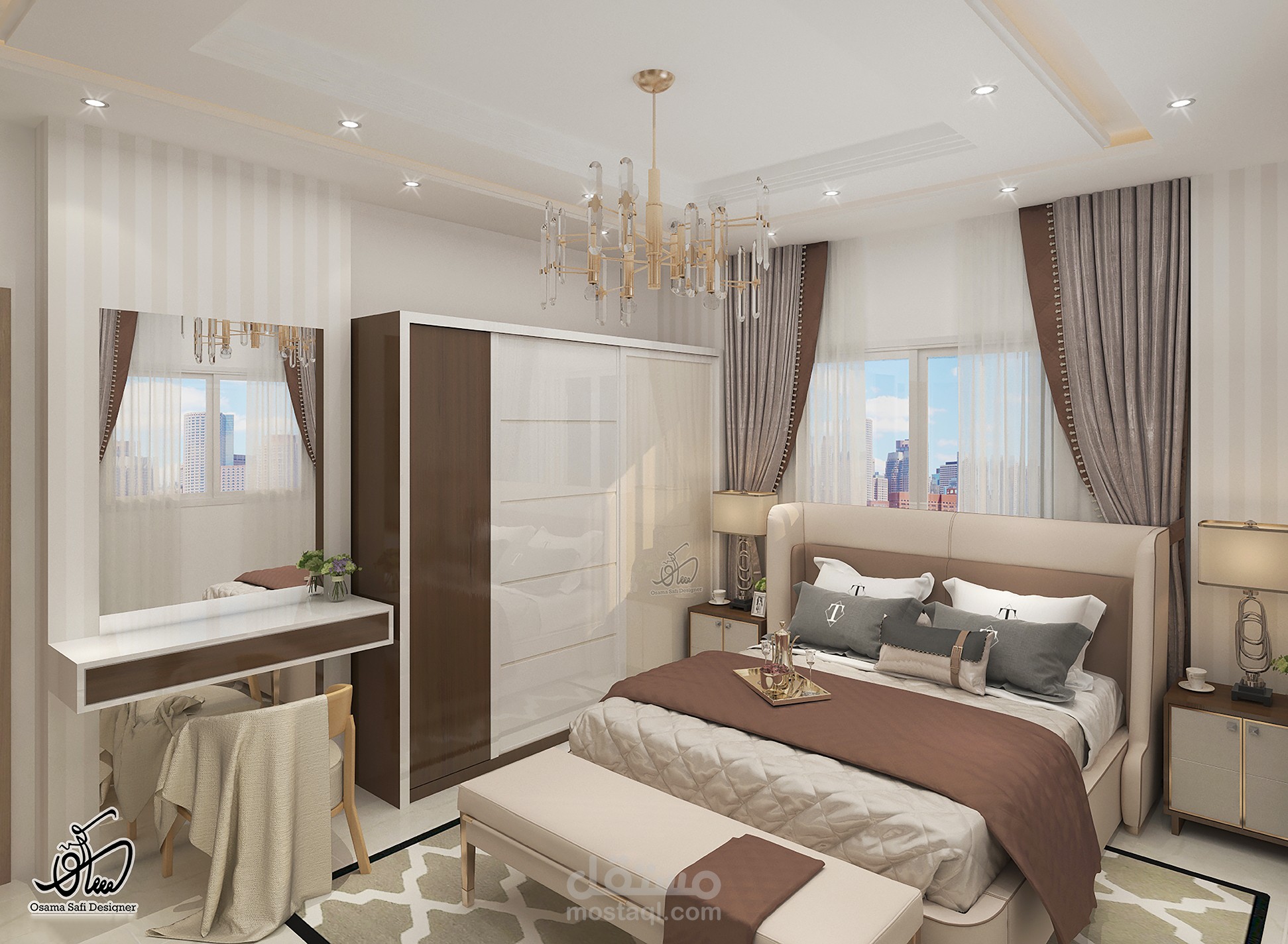 Master bedroom design