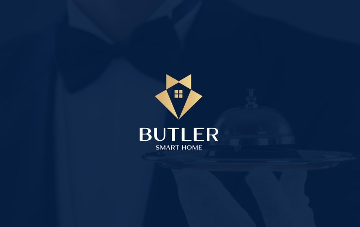 Butler Smart Home - Logo design