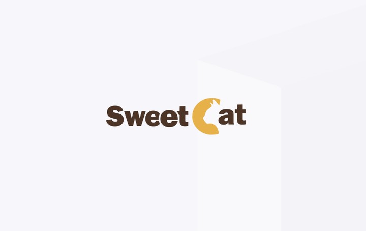 Sweet Cat Logo Design