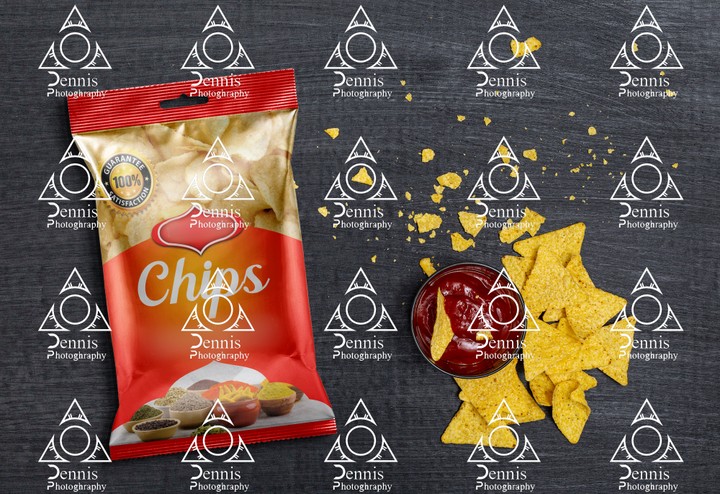 Cips Packet Mockup