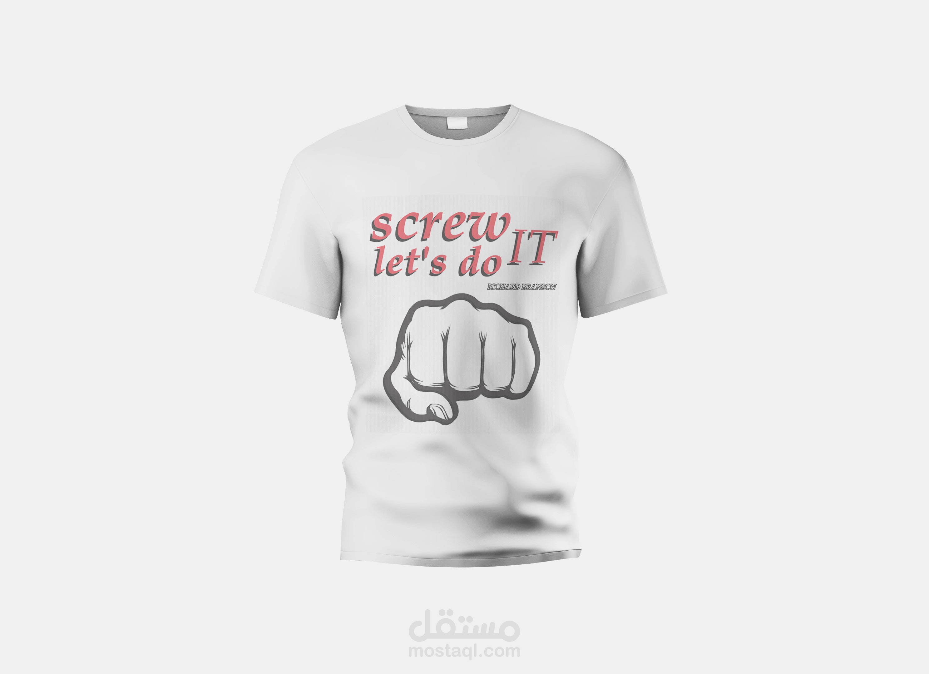 screw it let's do it) T-shirt design)