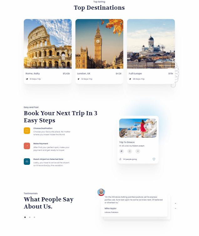 Travel Templates