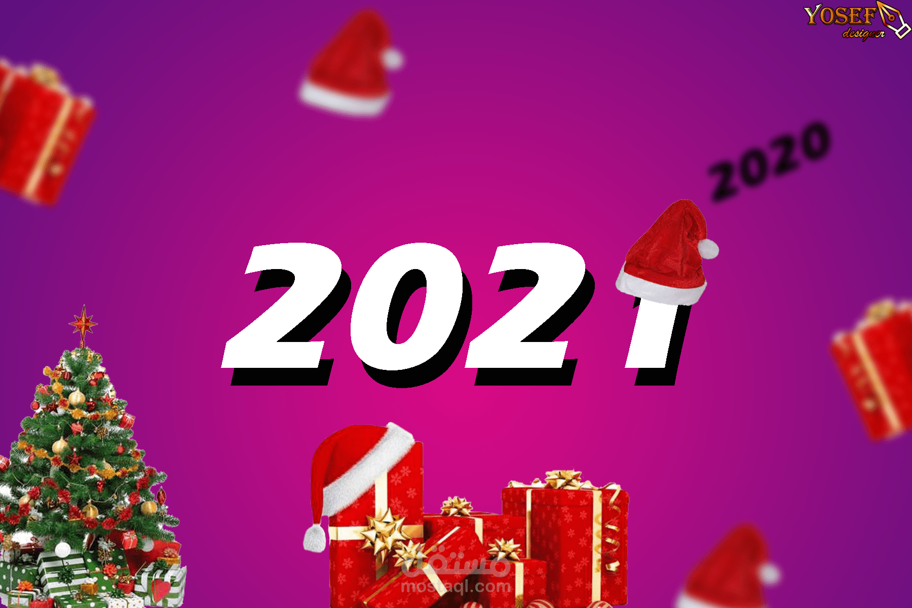 تصميم بوست اعلاني لسنة 2021