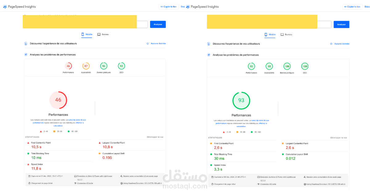 website optimization