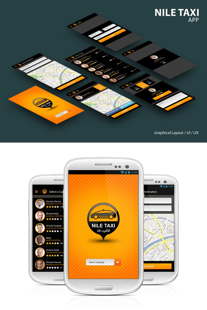 Nile Taxi Android App
