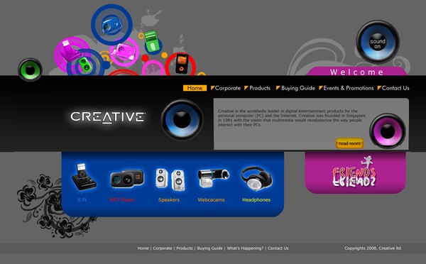 Creative Website