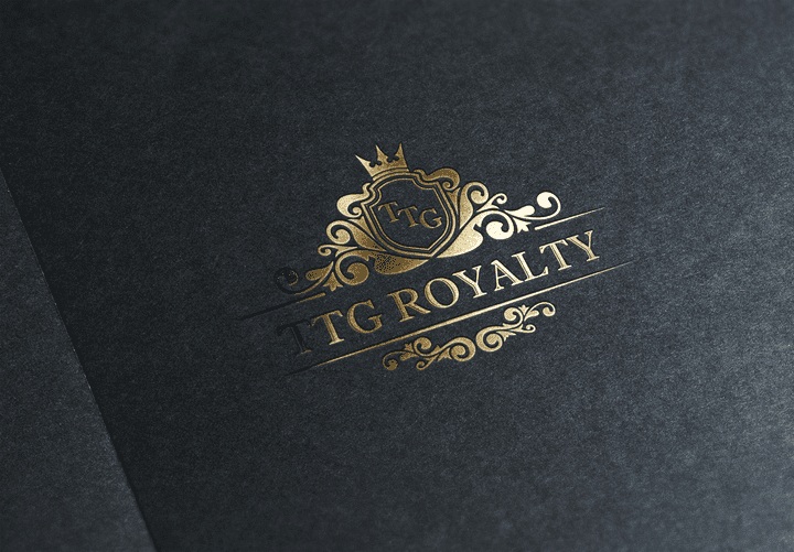 تصميم شعار باسم TTg Royalty