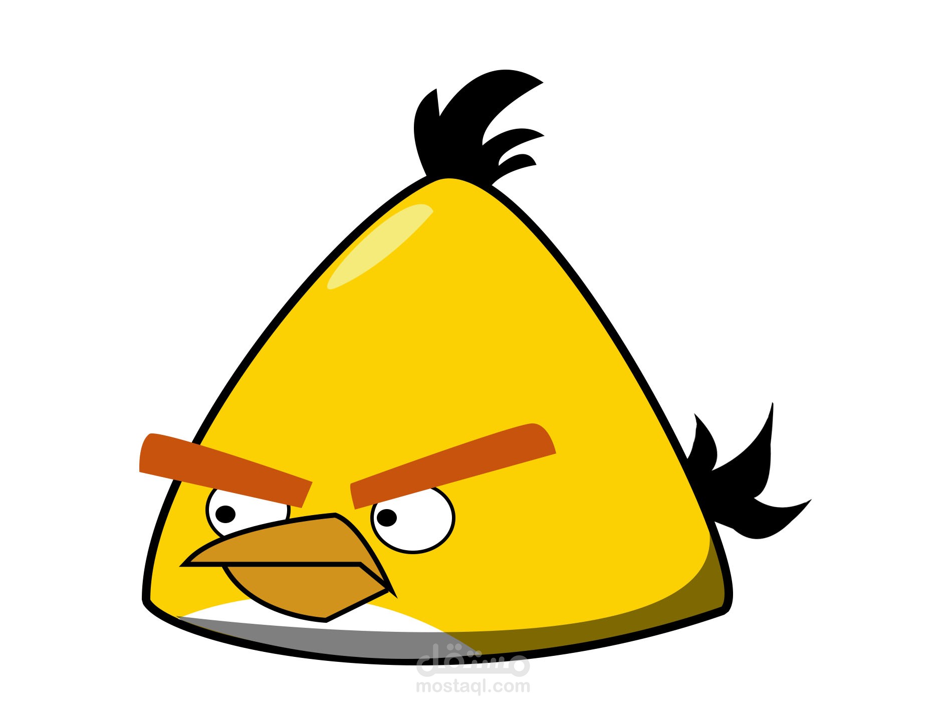 Angry bird draw