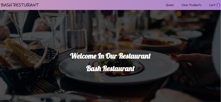 Online restaurant for diabetics