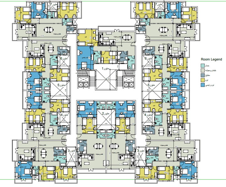 تصميم برج سكني