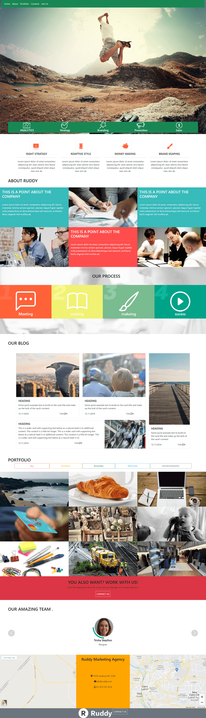 HTML/CSS/BOOTSTRAP PROJECT