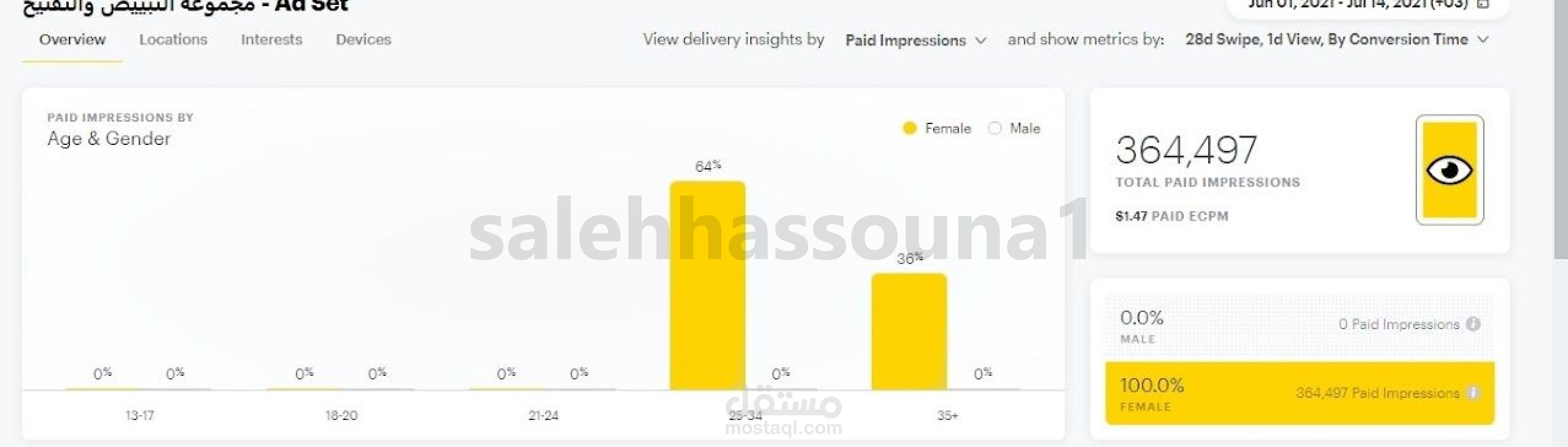 حملات إعلانية لسناب شات